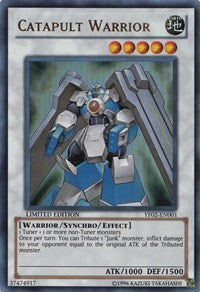 Catapult Warrior [YF02-EN001] Ultra Rare | Exor Games Dartmouth