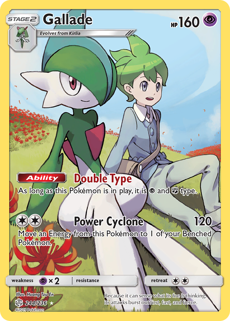 Gallade (244/236) [Sun & Moon: Cosmic Eclipse] | Exor Games Dartmouth