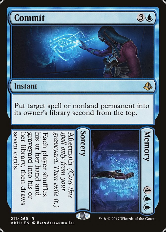 Commit // Memory [Amonkhet] | Exor Games Dartmouth