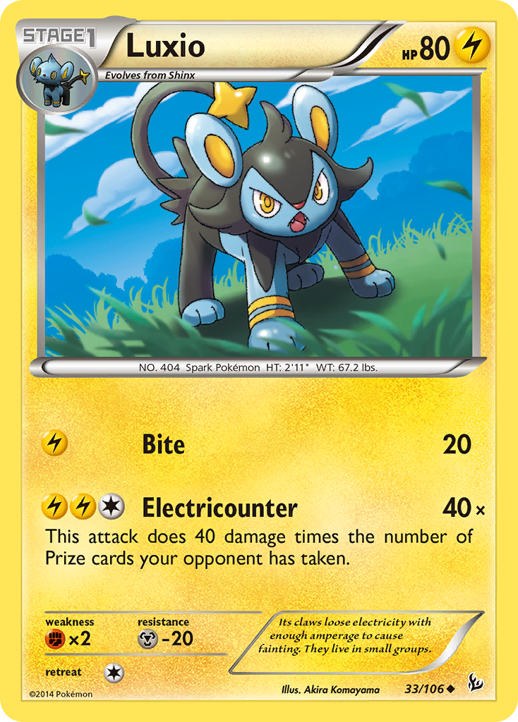 Luxio (33/106) [XY: Flashfire] | Exor Games Dartmouth