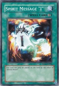 Spirit Message "I" [RP02-EN046] Common | Exor Games Dartmouth