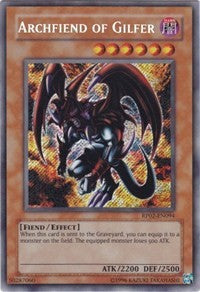 Archfiend of Gilfer [RP02-EN094] Secret Rare | Exor Games Dartmouth