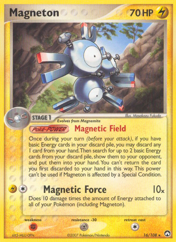 Magneton (16/108) [EX: Power Keepers] | Exor Games Dartmouth