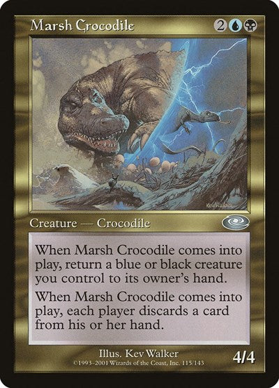 Marsh Crocodile [Planeshift] | Exor Games Dartmouth
