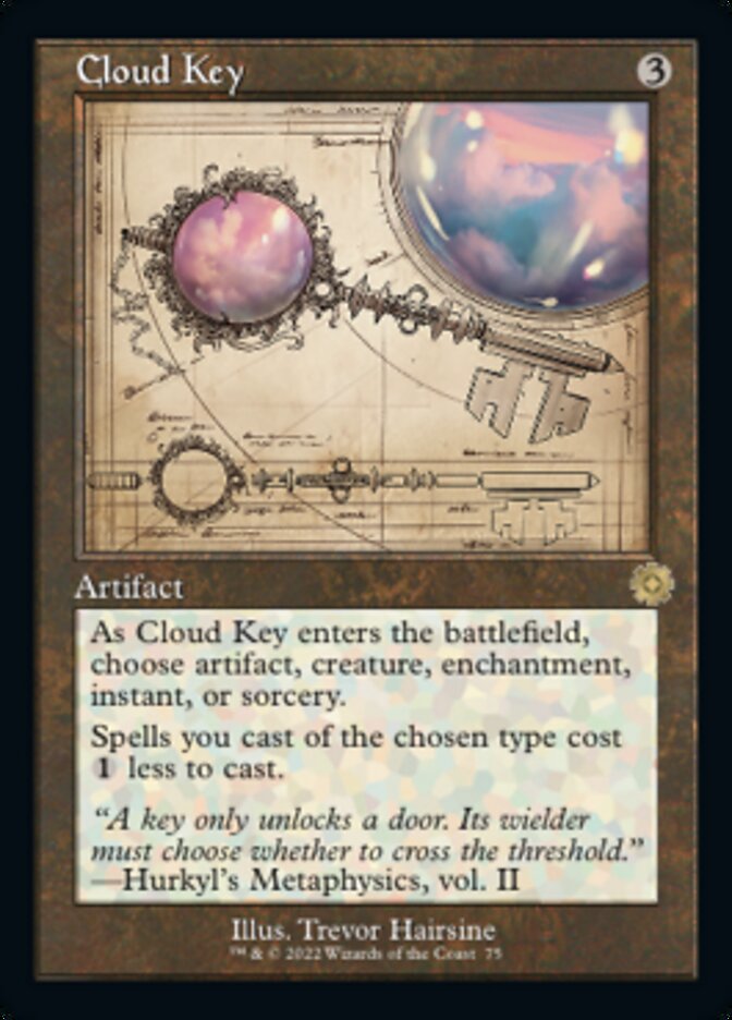 Cloud Key (Retro Schematic) [The Brothers' War Retro Artifacts] | Exor Games Dartmouth