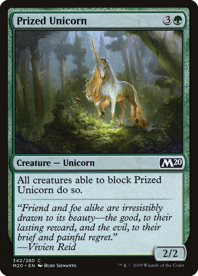 Prized Unicorn [Core Set 2020] | Exor Games Dartmouth