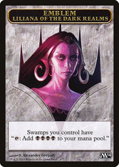 Liliana of the Dark Realms Emblem [Magic 2014 Tokens] | Exor Games Dartmouth