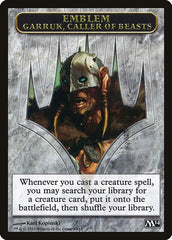 Garruk, Caller of Beasts Emblem [Magic 2014 Tokens] | Exor Games Dartmouth