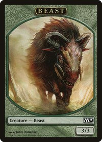 Beast [Magic 2011 Tokens] | Exor Games Dartmouth