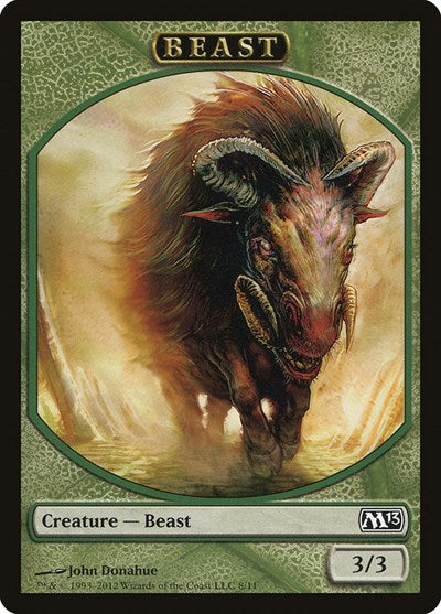 Beast [Magic 2013 Tokens] | Exor Games Dartmouth