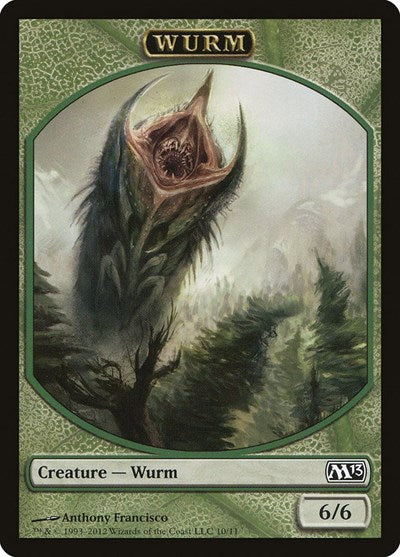 Wurm [Magic 2013 Tokens] | Exor Games Dartmouth