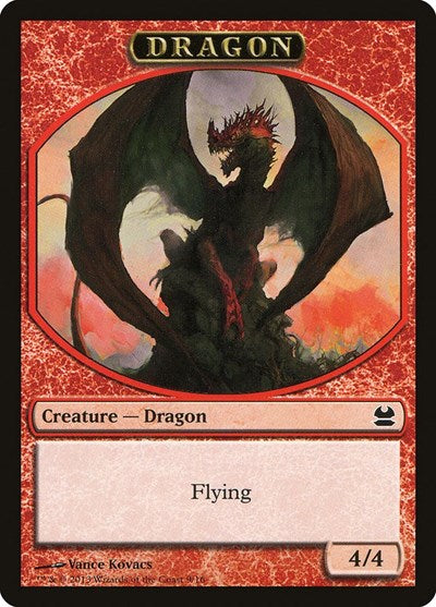 Dragon [Modern Masters Tokens] | Exor Games Dartmouth