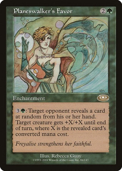 Planeswalker's Favor [Planeshift] | Exor Games Dartmouth