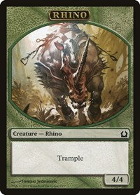 Rhino [Return to Ravnica Tokens] | Exor Games Dartmouth