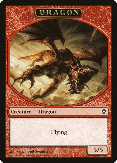 Dragon [Worldwake Tokens] | Exor Games Dartmouth