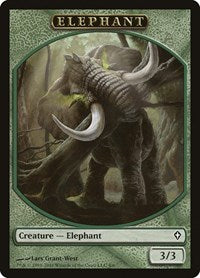 Elephant [Worldwake Tokens] | Exor Games Dartmouth