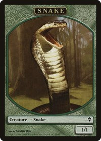 Snake [Zendikar Tokens] | Exor Games Dartmouth