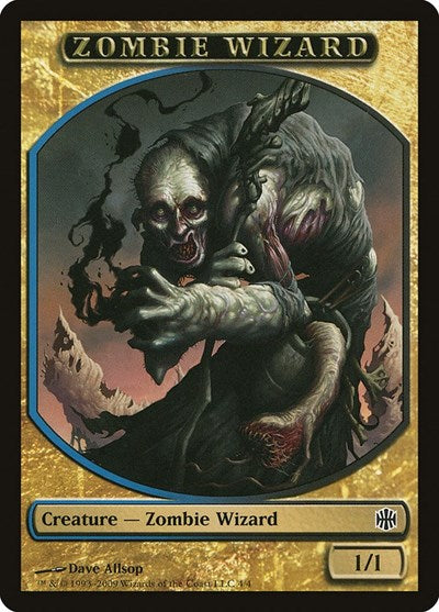 Zombie Wizard [Alara Reborn Tokens] | Exor Games Dartmouth