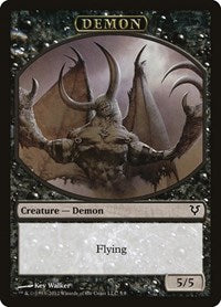 Demon [Avacyn Restored Tokens] | Exor Games Dartmouth