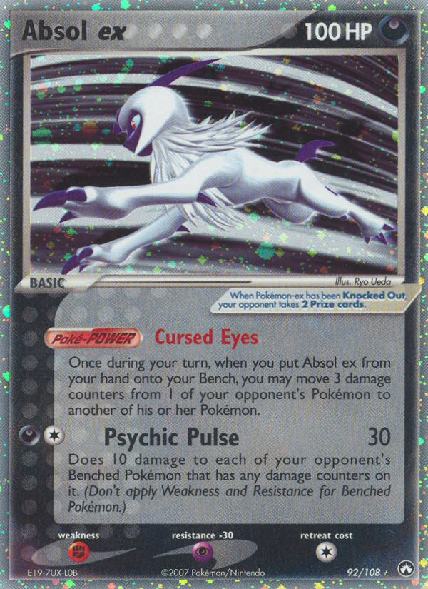 Absol ex (92/108) [EX: Power Keepers] | Exor Games Dartmouth