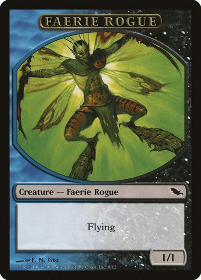 Faerie Rogue [Shadowmoor Tokens] | Exor Games Dartmouth