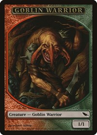 Goblin Warrior [Shadowmoor Tokens] | Exor Games Dartmouth