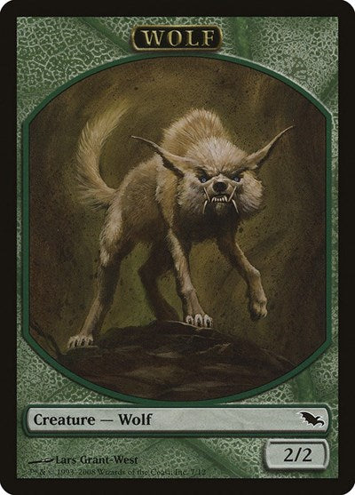 Wolf [Shadowmoor Tokens] | Exor Games Dartmouth