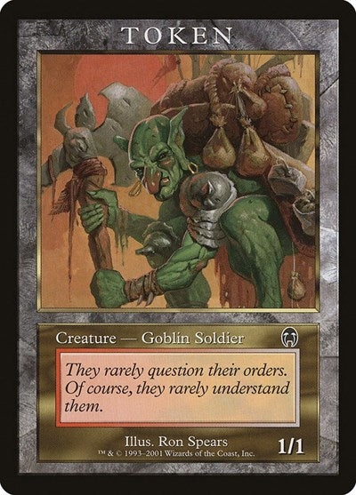 Goblin Soldier [Magic Player Rewards 2001] | Exor Games Dartmouth