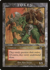 Goblin Soldier [Magic Player Rewards 2001] | Exor Games Dartmouth