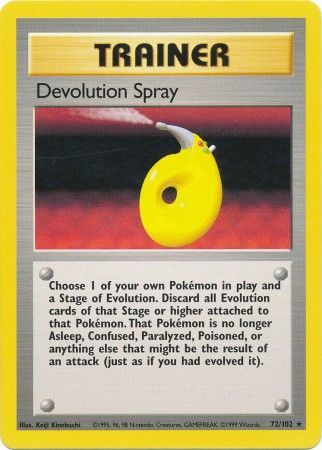 Devolution Spray (72/102) [Base Set Unlimited] | Exor Games Dartmouth