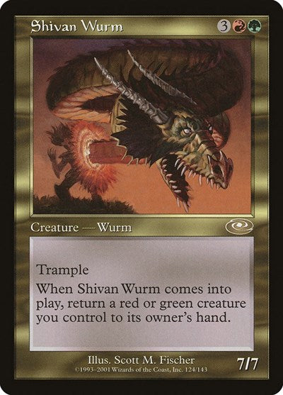 Shivan Wurm [Planeshift] | Exor Games Dartmouth