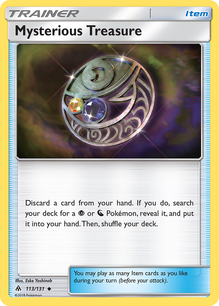 Mysterious Treasure (113/131) [Sun & Moon: Forbidden Light] | Exor Games Dartmouth