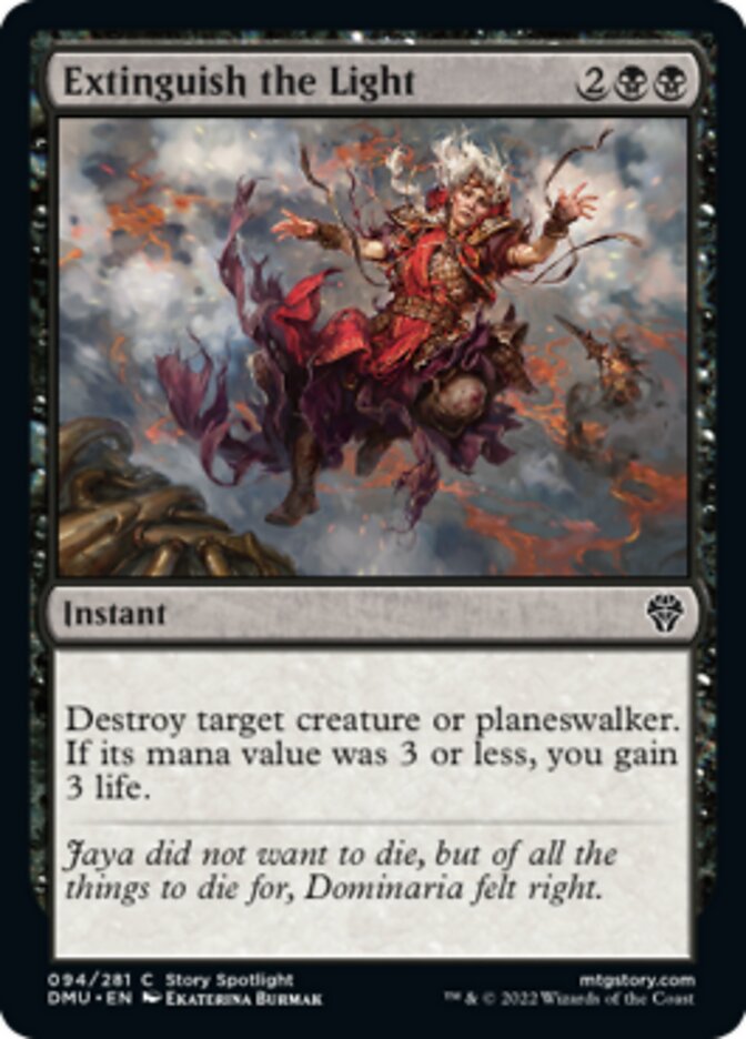 Extinguish the Light [Dominaria United] | Exor Games Dartmouth