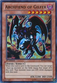 Archfiend of Gilfer [BPW2-EN020] Super Rare | Exor Games Dartmouth