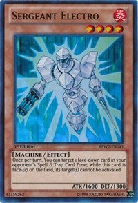 Sergeant Electro [BPW2-EN043] Super Rare | Exor Games Dartmouth