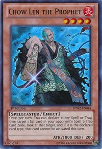 Chow Len the Prophet [BPW2-EN044] Super Rare | Exor Games Dartmouth