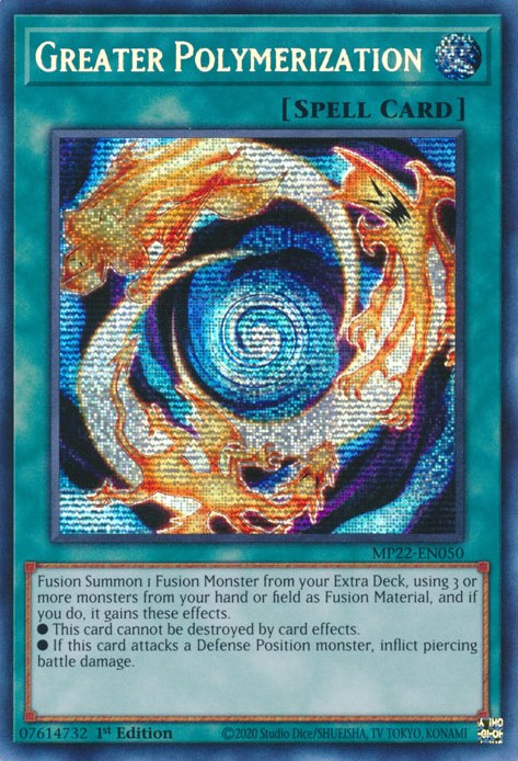 Greater Polymerization [MP22-EN050] Prismatic Secret Rare | Exor Games Dartmouth