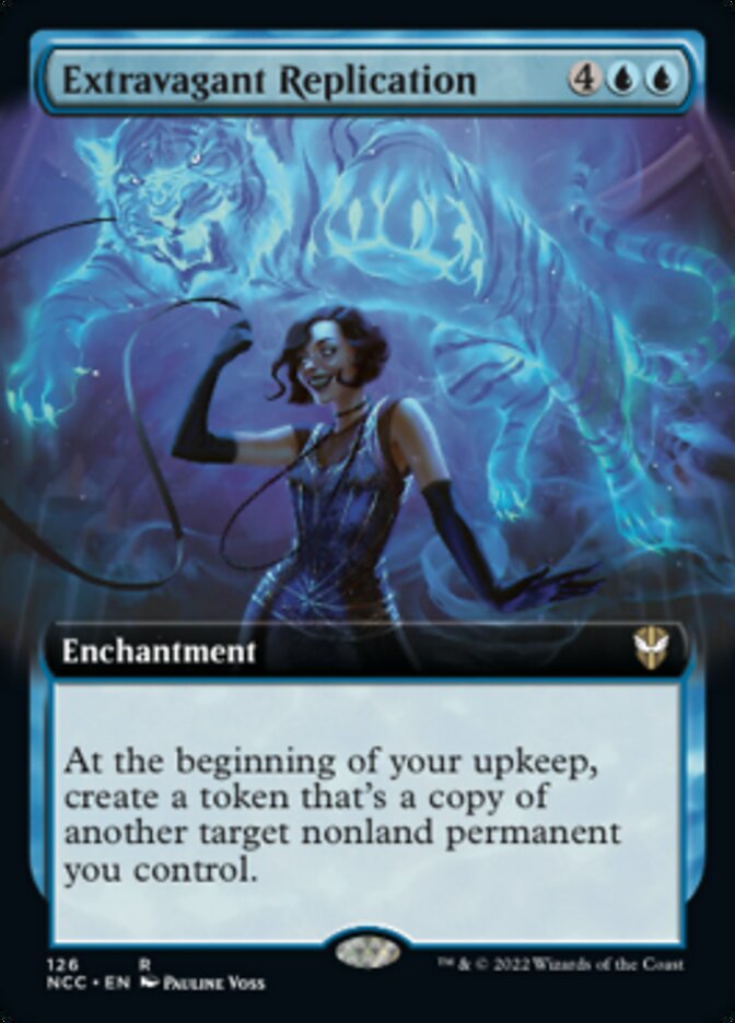 Extravagant Replication (Extended Art) [Streets of New Capenna Commander] | Exor Games Dartmouth