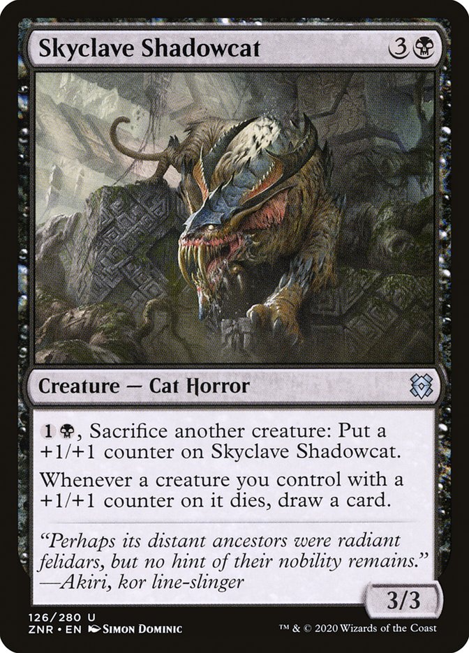 Skyclave Shadowcat [Zendikar Rising] | Exor Games Dartmouth