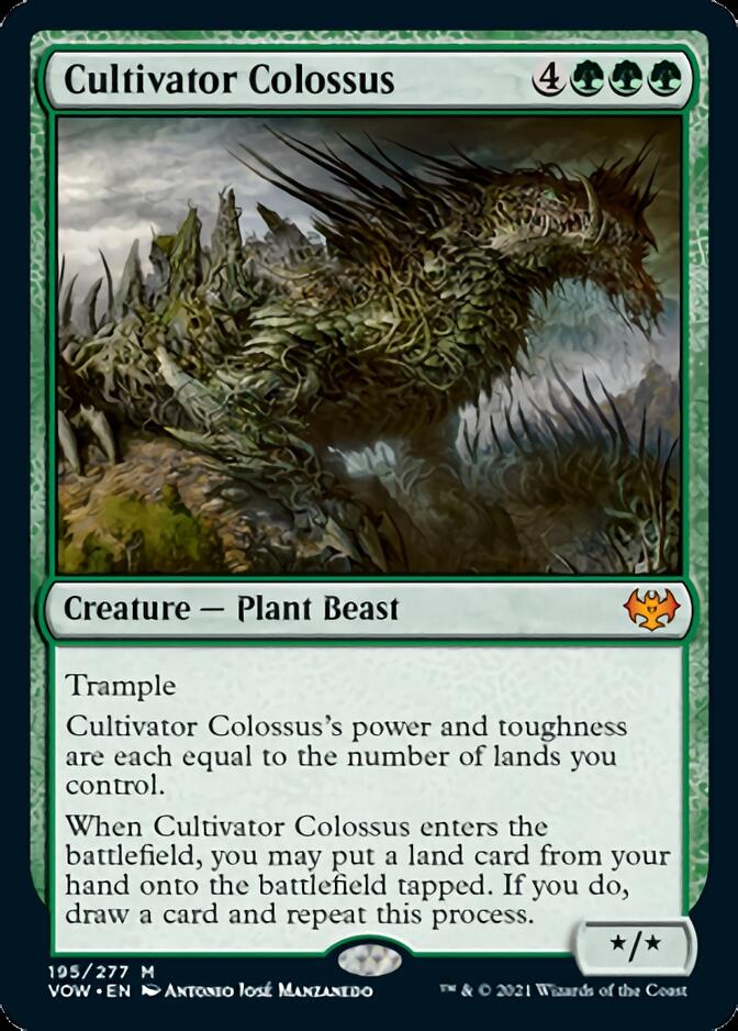 Cultivator Colossus [Innistrad: Crimson Vow] | Exor Games Dartmouth