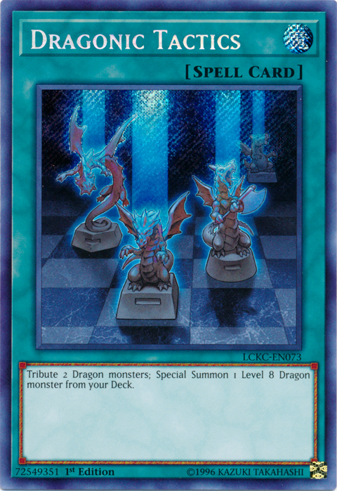 Dragonic Tactics [LCKC-EN073] Secret Rare | Exor Games Dartmouth