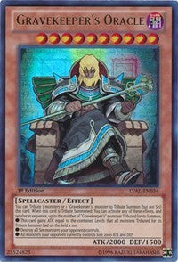 Gravekeeper's Oracle [LVAL-EN034] Ultra Rare | Exor Games Dartmouth