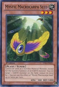 Mystic Macrocarpa Seed [LVAL-EN035] Common | Exor Games Dartmouth