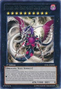 Number C92: Heart-eartH Chaos Dragon [LVAL-EN050] Rare | Exor Games Dartmouth