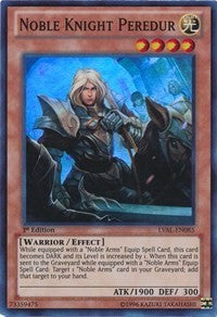 Noble Knight Peredur [LVAL-EN085] Super Rare | Exor Games Dartmouth