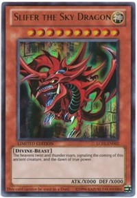 Slifer the Sky Dragon [LC01-EN002] Ultra Rare | Exor Games Dartmouth