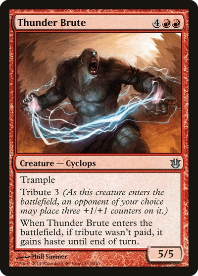 Thunder Brute [Born of the Gods] | Exor Games Dartmouth