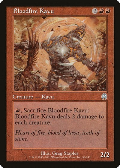 Bloodfire Kavu [Apocalypse] | Exor Games Dartmouth