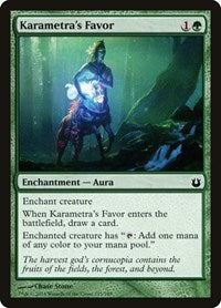Karametra's Favor [Born of the Gods] | Exor Games Dartmouth