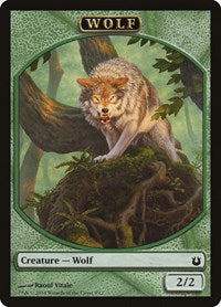 Wolf [Born of the Gods Tokens] | Exor Games Dartmouth